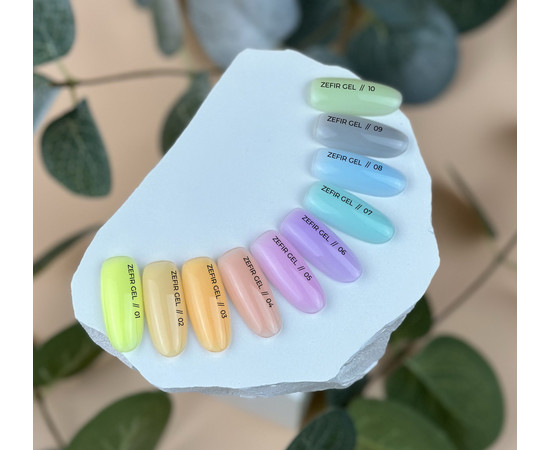Зображення 2 Гель для нігтів Siller Zefir Gel №06, 15 мл, Об'єм (мл, г): 15, Колір: 06