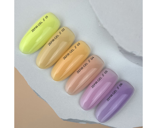 Зображення 3 Гель для нігтів Siller Zefir Gel №06, 15 мл, Об'єм (мл, г): 15, Колір: 06