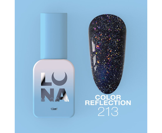 Зображення 14 Гель-лак LUNAMoon Color Reflection № 213, 13 мл, Об'єм (мл, г): 13, Колір: 213