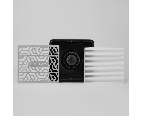 Зображення 5 Витяжка для манікюру настільна ÜLKA Premium 90 Вт, чорна, Колір: чорний