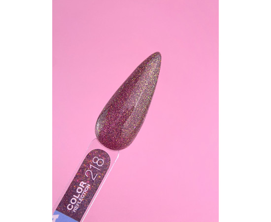 Зображення 8 Гель-лак LUNAMoon Color Reflection № 218, 13 мл, Об'єм (мл, г): 13, Колір: 218