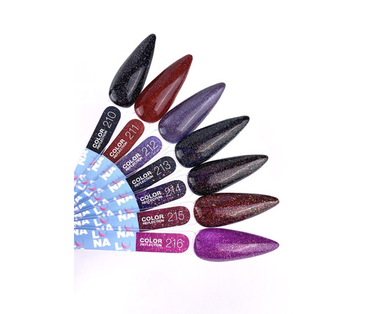 Изображение 19 Гель-лак LUNAMoon Color Reflection №210, 13 мл, Объем (мл, г): 13, Цвет: 210