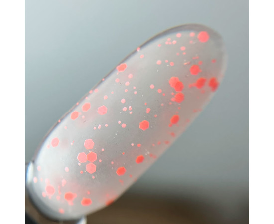 Изображение 2 Матовый топ без липкого слоя с камифубуками Saga Mosaic №01 кораловый, 9 мл, Объем (мл, г): 9, Цвет: 01