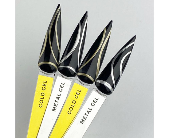 Изображение 2 Гель краска DNKa Metal Gel, 5 мл