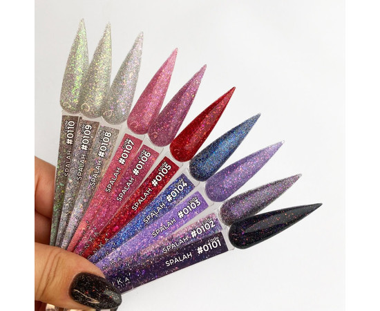 Зображення 2 Гель-лак для нігтів світловідбивний DNKa Spalah №0108, 12 мл, Об'єм (мл, г): 12, Колір: 0108