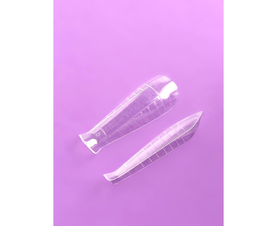 Зображення 2 Верхні форми для нарощування нігтів мигдаль короткий DNKa TopNail Forms Short Almond, 120 шт