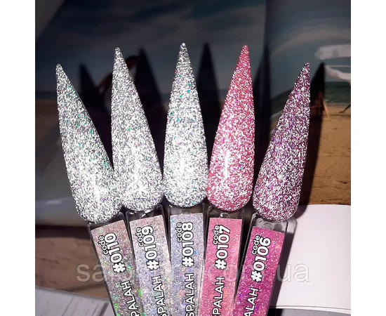 Изображение 3 Гель-лак для ногтей светоотражающий DNKa Spalah №0110, 12 мл, Объем (мл, г): 12, Цвет: 0110