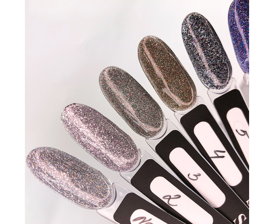 Зображення 3 Гель-лак Saga NY Disco №04 світловідбивний, 9 мл, Об'єм (мл, г): 9, Колір: 04