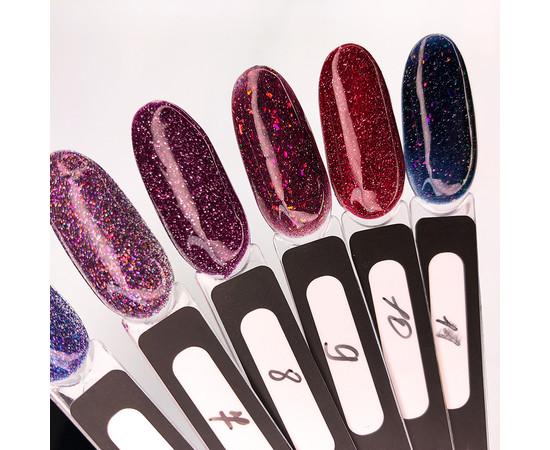 Зображення 3 Гель-лак Saga NY Disco №11 світловідбивний, 9 мл, Об'єм (мл, г): 9, Колір: 11