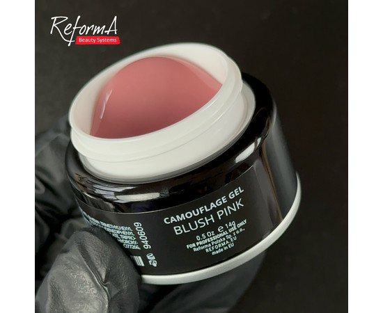 Изображение 3 Гель для моделирования Reforma Camouflage Gel Blush Pink, 14 г, Объем (мл, г): 14, Цвет: Blush Pink