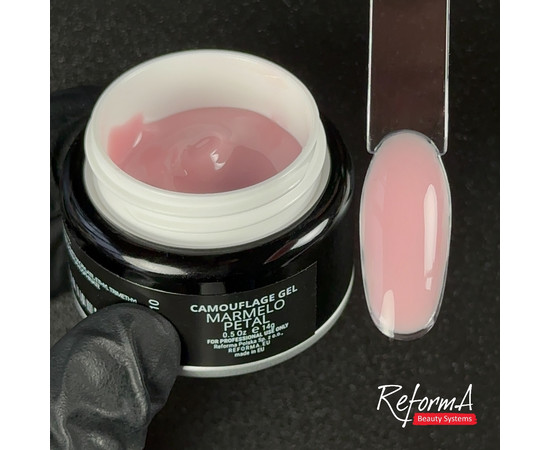 Зображення 2 Гель для моделювання Reforma Camouflage Gel Marmelo Petal, 14г, Об'єм (мл, г): 14, Колір: Marmelo Petal
