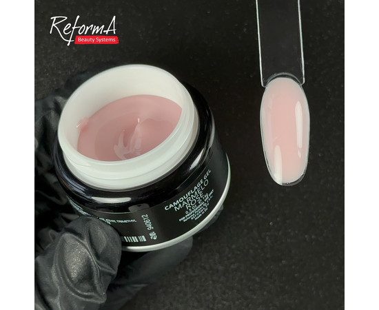 Изображение 2 Гель для моделирования Reforma Camouflage Gel Marmelo Rose, 14 г, Объем (мл, г): 14, Цвет: Marmelo Rose