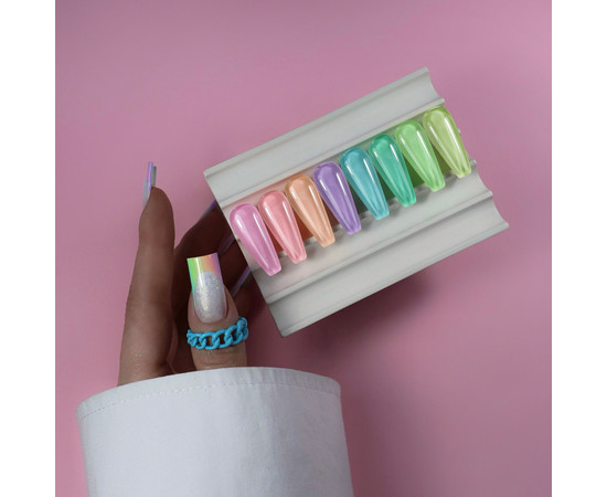 Зображення 3 Nails of the Day Let’s special Tiffany - ніжно-бірюзовий гель-лак для нігтів, що перекриває в один шар, 10 мл, Об'єм (мл, г): 10, Колір: Tiffany