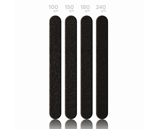 Изображение 2 Клеевые файлы на пене Wonderfile in black (130х15 мм 180 грит 20 шт)