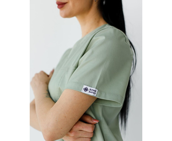 Зображення 5 Медичний костюм жіночий Топаз фісташковий р. 52, "БІЛИЙ ХАЛАТ" 488-396-705, Розмір: 52, Цвет: фісташковий