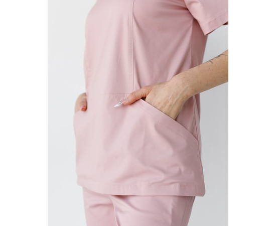 Зображення 6 Медичний костюм жіночий Топаз світло-ліловий р. 50, "БІЛИЙ ХАЛАТ" 488-429-705, Розмір: 50, Цвет: світло-ліловий