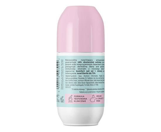 Зображення 2 Антиперспірант кульковий AA Aloes Pink, 50 мл