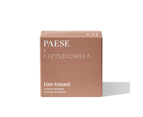 Изображение 3 Бронзер кремовый для лица Paese Creamy Tan Kissed 01, 12 г, Объем (мл, г): 12, Цвет: 01