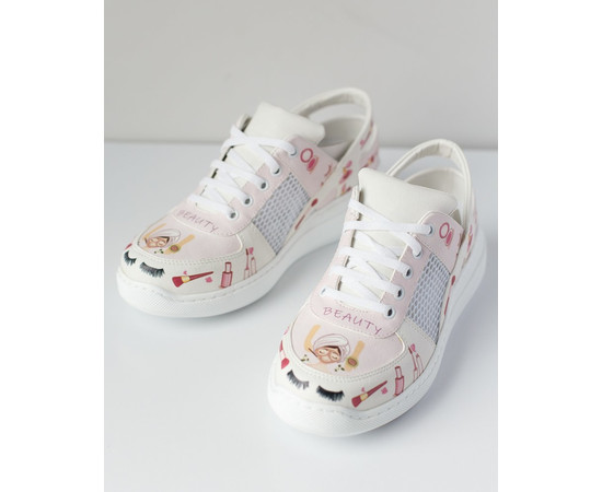 Зображення 6 Взуття медичне жіноче кросівки з відкритою п'ятою Beauty Pink PU підошва р. 37, "БІЛИЙ ХАЛАТ" 347-359-850, Розмір: 37, Цвет: beauty pink