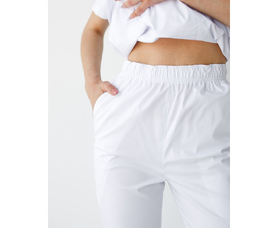 Зображення 6 Медичний костюм жіночий Топаз білий NEW р. 46, "БІЛИЙ ХАЛАТ" 488-324-705, Розмір: 46, Цвет: білий