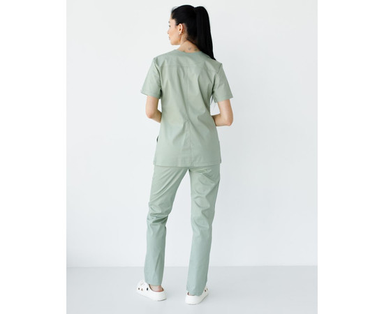 Зображення 2 Медичний костюм жіночий Топаз фісташковий р. 54, "БІЛИЙ ХАЛАТ" 488-396-705, Розмір: 54, Цвет: фісташковий