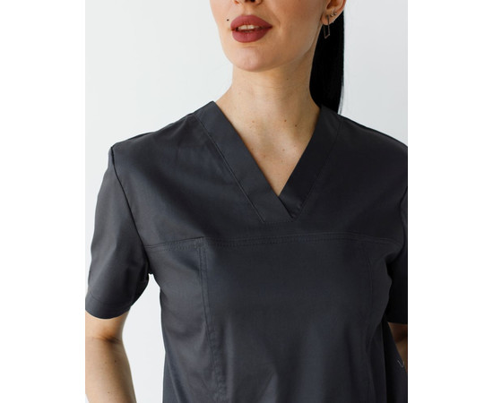 Зображення 4 Медичний костюм жіночий Топаз темно-сірий NEW р. 44, "БІЛИЙ ХАЛАТ" 488-408-705, Розмір: 44, Цвет: темно-сірий