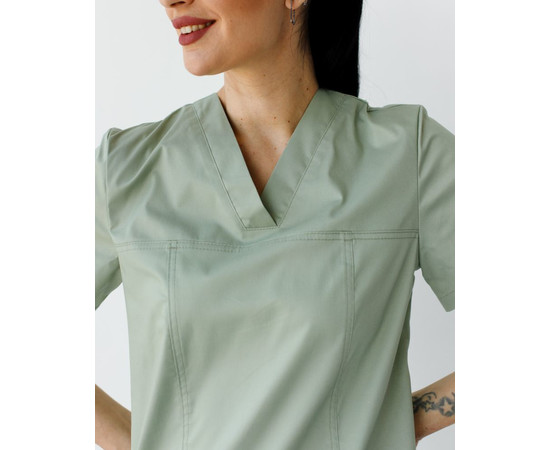 Зображення 4 Медичний костюм жіночий Топаз фісташковий р. 42, "БІЛИЙ ХАЛАТ" 488-396-705, Розмір: 42, Цвет: фісташковий