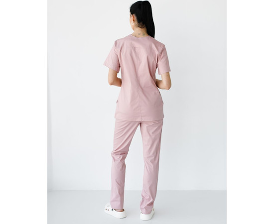 Зображення 2 Медичний костюм жіночий Топаз світло-ліловий р. 42, "БІЛИЙ ХАЛАТ" 488-429-705, Розмір: 42, Цвет: світло-ліловий