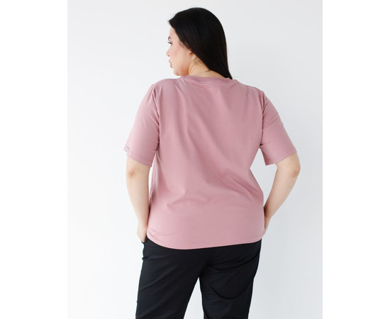 Зображення 3 Медична базова футболка жіноча попелясто-рожева р. S, "БІЛИЙ ХАЛАТ" 498-429-924, Розмір: S, Цвет: попелясто-рожевий