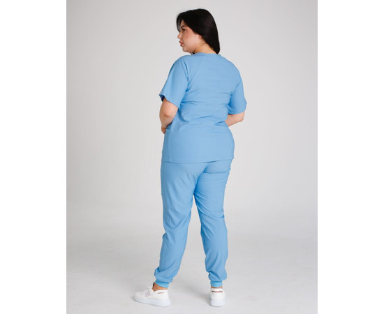 Зображення 2 Медичний костюм жіночий Арізона блакитний р. 42, "БІЛИЙ ХАЛАТ" 468-508-924, Розмір: 42, Цвет: блакитний