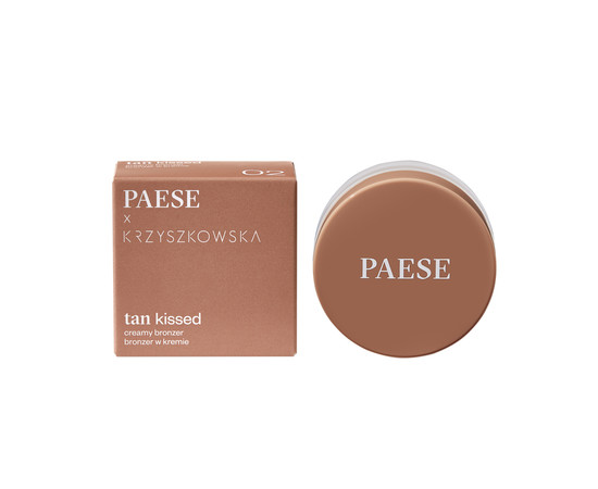 Изображение 2 Бронзер кремовый для лица Paese Creamy Tan Kissed 02, 12 г, Объем (мл, г): 12, Цвет: 02