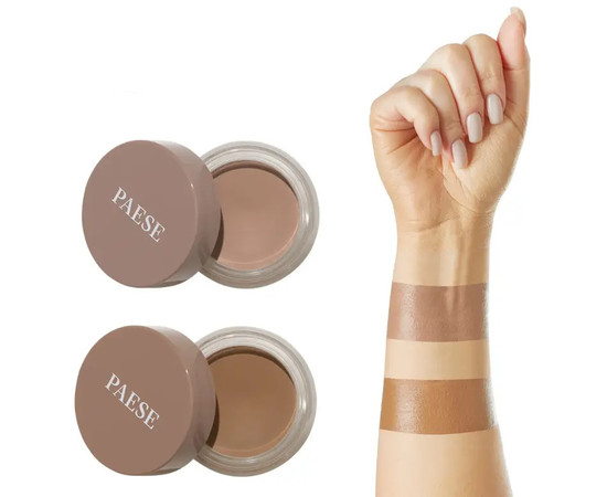 Изображение 5 Бронзер кремовый для лица Paese Creamy Tan Kissed 02, 12 г, Объем (мл, г): 12, Цвет: 02