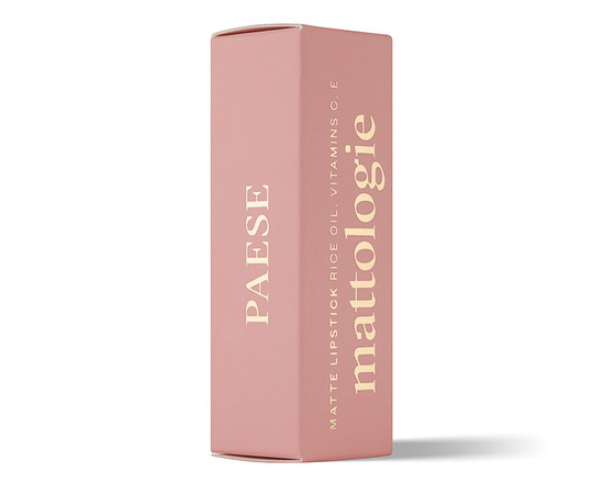 Зображення 2 Помада для губ матова Paese Mattologie Matte Lipstick 112 vintage red, 4.3 г, Об'єм (мл, г): 4.3, Колір: 112