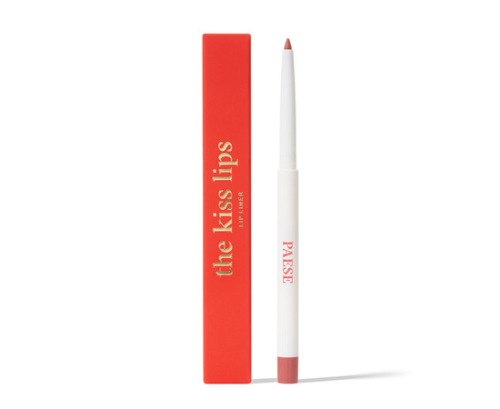 Изображение 2 Карандаш для губ механический с витамином Е Paese The Kiss Lips Lip Liner 02 nude coral, 0.3 г, Объем (мл, г): 0.3, Цвет: 02
