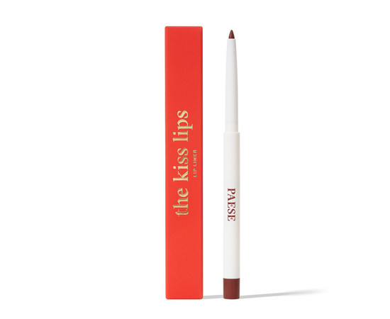 Зображення 2 Олівець для губ механічний з вітаміном Е Paese The Kiss Lips Lip Liner 04 rusty red, 0.3 г, Об'єм (мл, г): 0.3, Колір: 04