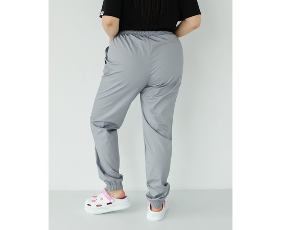 Зображення 2 Медичні штани жіночі джогери сірі +SIZE р. 58, "БІЛИЙ ХАЛАТ" 484-328-758, Розмір: 58, Цвет: сірий