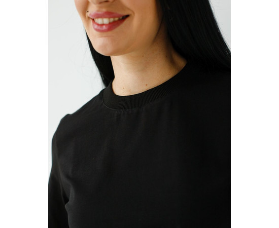 Зображення 5 Медична базова футболка жіноча чорна р. 3XL, "БІЛИЙ ХАЛАТ" 498-321-924, Розмір: 3XL, Цвет: чорний