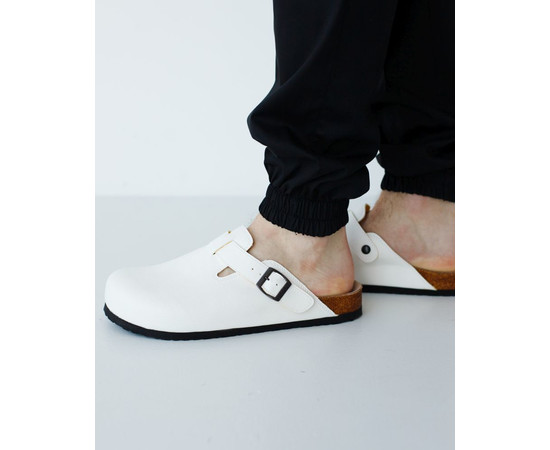 Изображение 3 Обувь медицинская унисекс сабо ортопедические белые р. 45, "БЕЛЫЙ ХАЛАТ" 176-417-824, Размер: 45, Цвет: белый