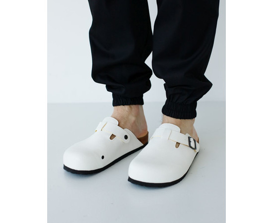 Зображення 2 Взуття медичне унісекс сабо ортопедичні білі р. 44, "БІЛИЙ ХАЛАТ" 176-417-824, Розмір: 44, Цвет: білий