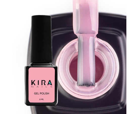 Изображение 2 Гель-лак Kira Nails №002 (нежно-розовый, эмаль), 6 мл, Объем (мл, г): 6, Цвет: 002