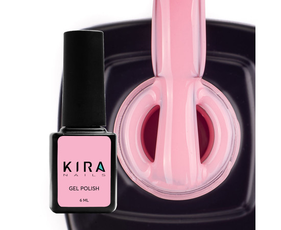 Изображение 2 Гель-лак Kira Nails №008 (ярко-розовый для френча, эмаль), 6 мл, Объем (мл, г): 6, Цвет: 008
