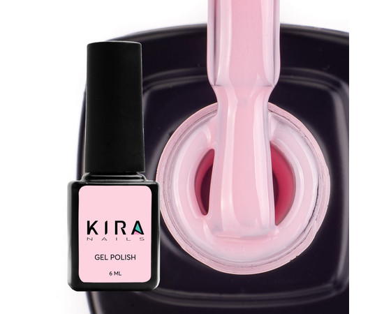 Изображение 2 Гель-лак Kira Nails №011 (бледный розовый, эмаль), 6 мл, Объем (мл, г): 6, Цвет: 011