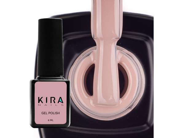 Зображення 2 Гель-лак Kira Nails №015 (бежевий, емаль), 6 мл, Об'єм (мл, г): 6, Колір: 015