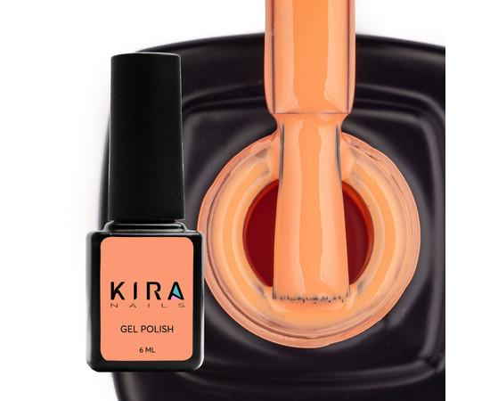 Изображение 2 Гель-лак Kira Nails №022 (бежево-персиковый, эмаль), 6 мл, Объем (мл, г): 6, Цвет: 022