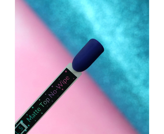 Зображення 2 Kira Nails No Wipe Matte Top Coat - матовий закріплювач для гель-лаку без липкого шару, 6 мл