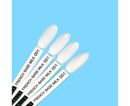 Зображення 4 Kira Nails French Base Milk 001 (молочна), 6 мл