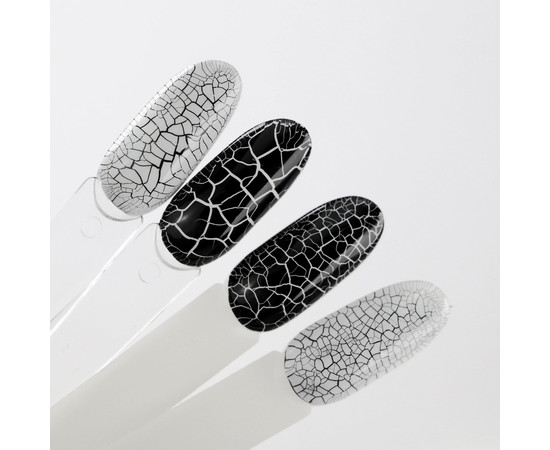 Зображення 2 Гель-лак Kira Nails Crack Effect White, 6 мл, Об'єм (мл, г): 6, Колір: White