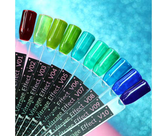 Зображення 3 Гель-лак Kira Nails Vitrage №V02 (жовтий, вітражний), 6 мл, Об'єм (мл, г): 6, Колір: 002