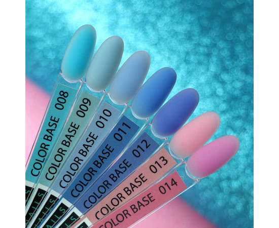 Зображення 4 Kira Nails Color Base 011 (світло-синій), 6 мл, Об'єм (мл, г): 6, Колір: 011