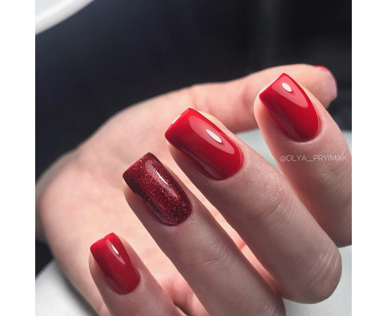 Изображение 5 Гель-лак Kira Nails 24 Karat №008 (винный с блестками), 6 мл, Объем (мл, г): 6, Цвет: 008